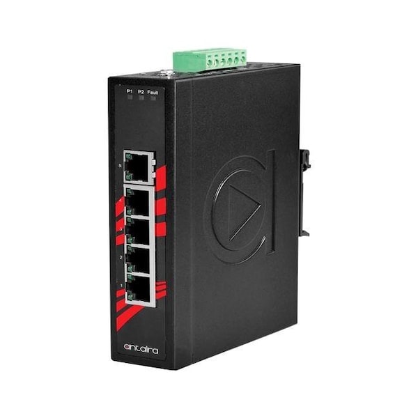 5-Port 10/100TX Slim Industrial Ethernet Switch